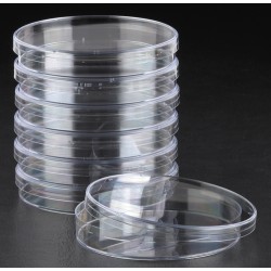 Petri Dish 90mm diameter, Single vent, PS, IRR, 1 * 500 items