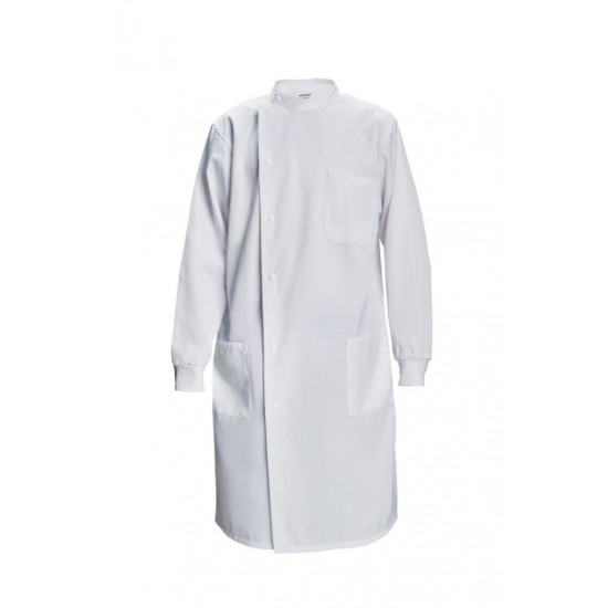 VWR Collection Sustainable Recyclable, Howie Lab Coat, Chest 60cm, length 110cm, Size Medium, 1 * 1 Item