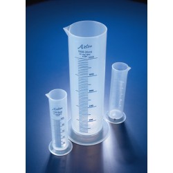 Cylinder Measuring, 100ml, squat form, with draining base, Polypropylene, 1 * 5 items