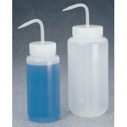 Bottle, wash, wide mouth, LDPE with PP cap, 500ml, Nalgene, 1 * 4 Items