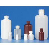 Bottle, 30ml, HDPE, Amber, narrow mouth, 1 * 12 Items