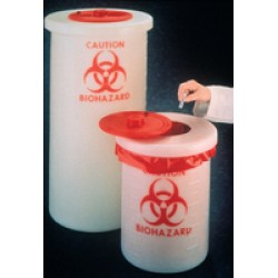Waste container 57l pp biohazard 1 * 1 items