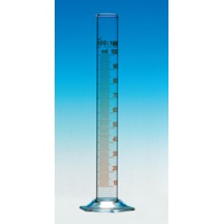 Cylinder Measuring, 500 ml, amber graduated, borosilicate glass, subdivision 5.0ml, height 390mm,conformity certified 1 * 1 item
